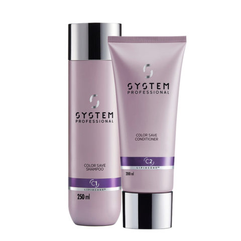 System Professional Color Save Shampoo C1 250ml Conditioner C2 200ml