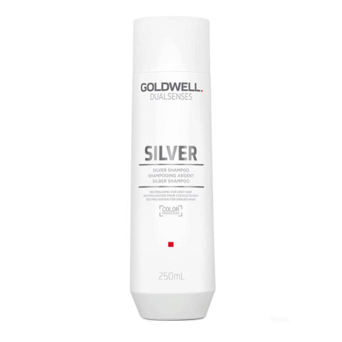 Goldwell Dualsenses Silver Shampoo 250ml - champú para cabello gris y rubio frio