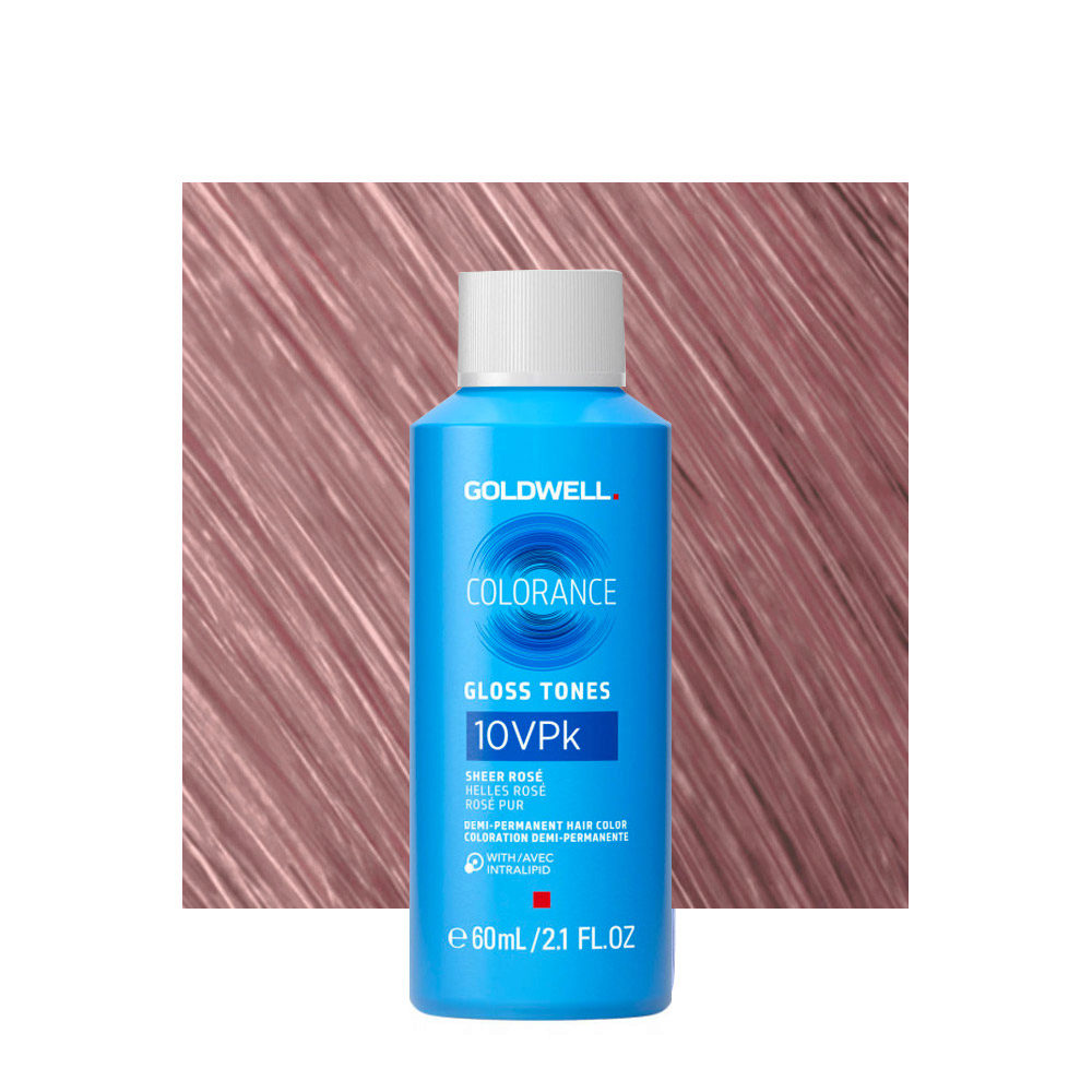10VPk Goldwell Colorance Gloss Tones 60ml - coloración demi-permanente