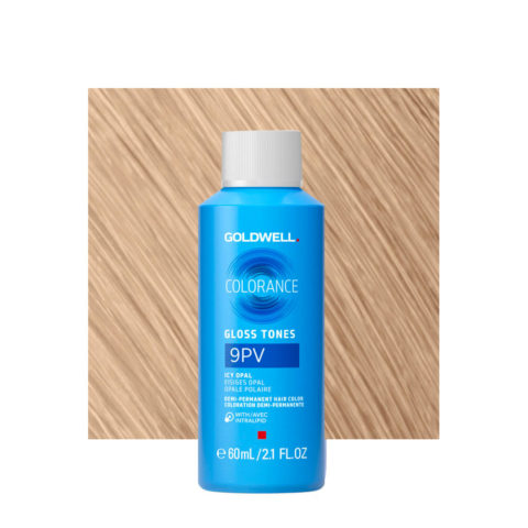 9PV Goldwell Colorance Gloss Tones Cool Blonde Icy Opal 60ml - coloración demi-permanente