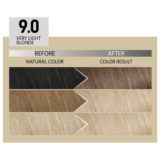 Alfaparf Milano Il Salone Plex Rebuilder Color Kit 9.0 Rubio Muy Claro  - coloración permanente en crema