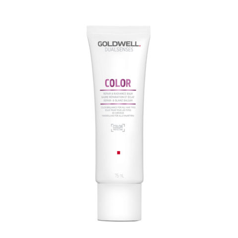 Goldwell Dualsenses Color Repair & Radiance Balm 75ml - acondicionador sin aclarado para cabellos dañados y sin brillo