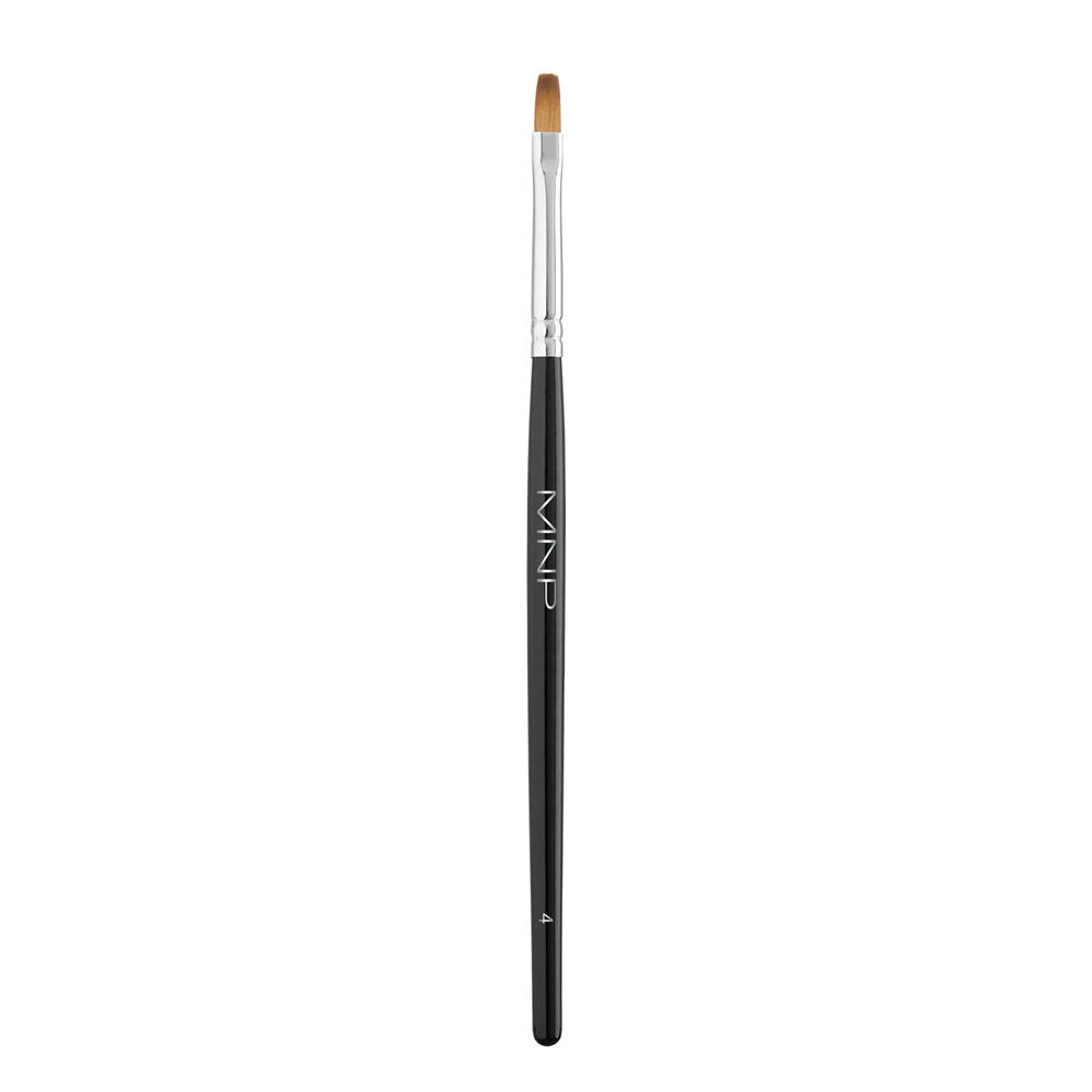 Mesauda MNP Pincel plano para gel n.º 4 - pincel de punta plana