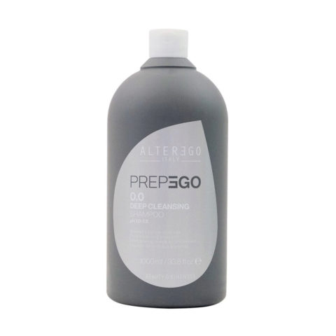 Alterego Shapego PrepEgo 0.0 Deep Cleansing Shampoo 1000ml - champú de limpieza profunda