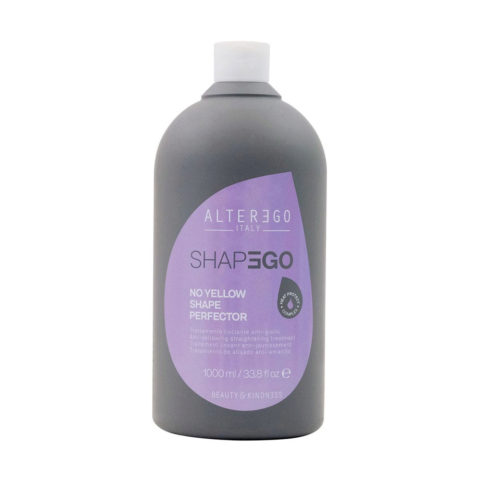 Alterego Shapego No Yellow Shape Perfector 1000ml - tratamiento alisante antiencrespamiento