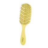 Cepillo Desenredante Biodegradable Petalosa - color amarillo