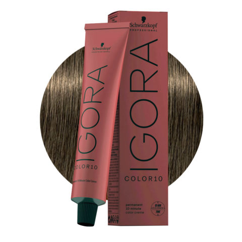 Schwarzkopf Igora Color10 7-1 Rubio Medio Ceniza 60ml - coloración permanente en 10 minutos