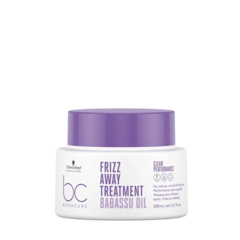 Schwarzkopf BC Bonacure Frizz Away Treatment 200ml - tratamiento intensivo anti-frizz