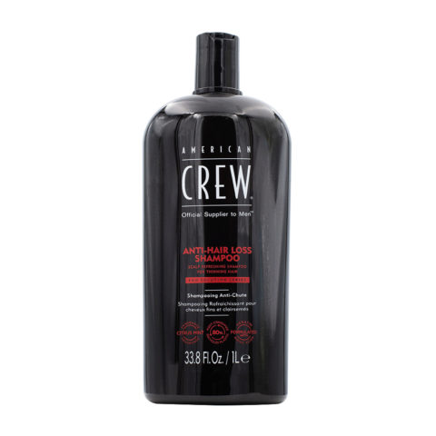 American Crew Anti Hair Loss Shampoo  1000ml  - champú anticaida