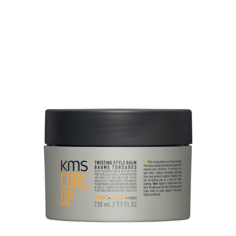 Kms Curl Up Twisting Style Balm 230ml  - crema para el cabello rizado y afro