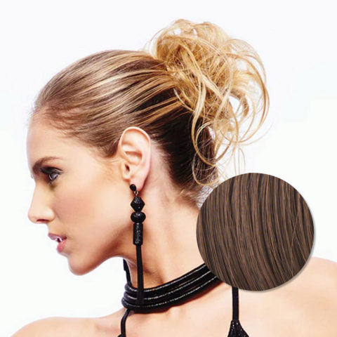 Hairdo Trendy Do Ondulado Marrón Claro Dorado - elástico para el pelo