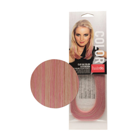 Hairdo Clip-In Color Extension Rosa 36cm - extensión de clip