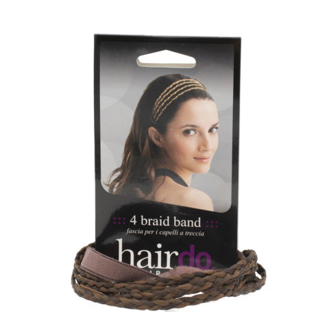 Hairdo 4 Braid Band R6 R8 R10  Castaño Medio / Castaño Dorado Claro - bandas elásticas para el cabello