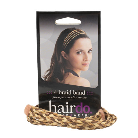 Hairdo 4 Braid Band Rubio medio/rojizo - bandas elásticas para el cabello
