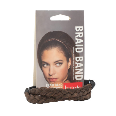 Hairdo Braid Band Marrón Medio / Cobrizo - cinta de pelo trenzada