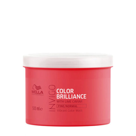 Wella Invigo Color Brilliance Vibrant Color Mask 500ml - cabello fino/normal