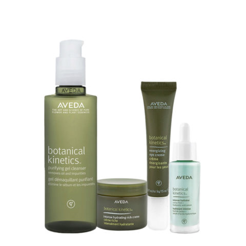 Botanical Kinetics Cleanser 150ml Hydrating Rich Creme 50ml Eye Creme15ml Hydrator Serum 30ml