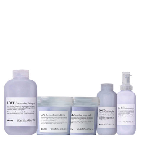 Love Shampoo 250ml Conditioner 250ml  Instant Mask 250ml Smoother Creme 150ml Smoothing Perfector 150ml