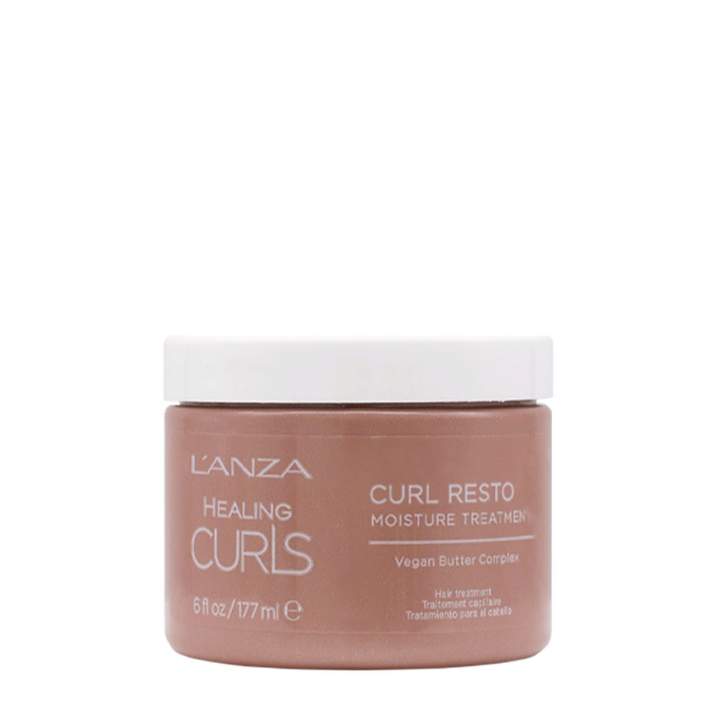 L' Anza Healing Curls Restore Moisture Treatment 177ml - tratamiento nutritivo para cabello rizado