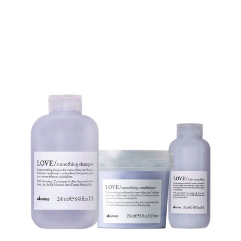Essential HairCare Love Smoothing Shampoo 250ml Conditioner 250ml Hair Smoother 150ml
