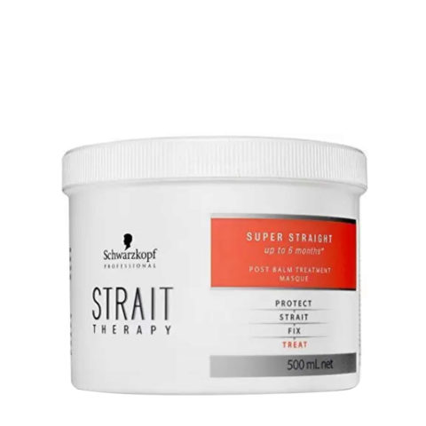 Schwarzkopf Strait Therapy Post Balm Treatment Masque 500ml - tratamiento post-alisado