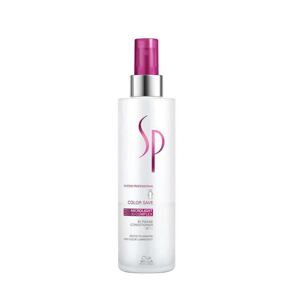 Wella SP Color Save Bi-Phase Conditioner 185ml - acondicionador sin enjuague para cabello teñido