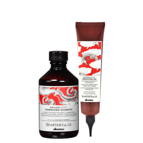 Naturaltech Energizing Shampoo 250ml Gel 150ml