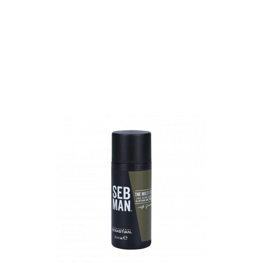 Sebastian Man The Multitasker 50ml  - champú para cabello barba y cuerpo
