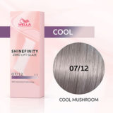 Wella Shinefinity 07/12 Rubio Medio Ceniza Mate 60ml - coloración demipermanente