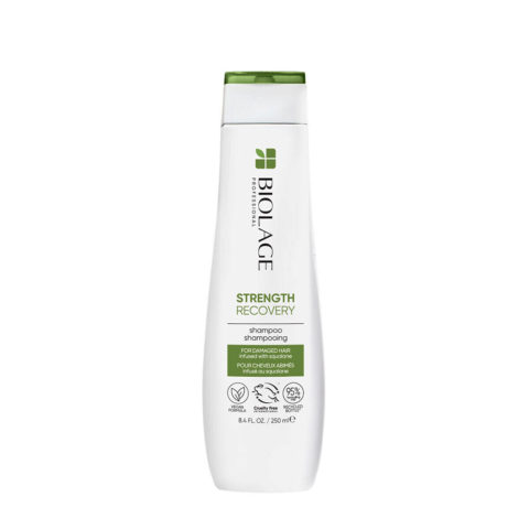 Biolage Strength Recovery Shampoo 250ml - champú para cabello dañado