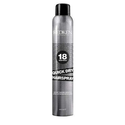 Quick Dry Hairspray 400ml - laca de fijación instantánea