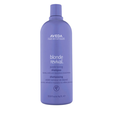 Aveda Blonde Revival Purple Toning Shampoo 1000ml - champù anti amarillo