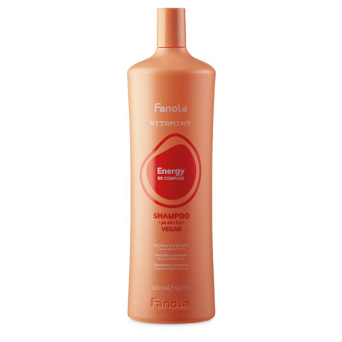 Fanola Vitamins Energy Be Complex Shampoo 1000ml - champú energizante