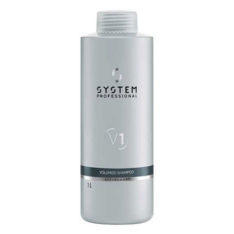 System Professional Volumize Shampoo V1, 1000ml - Champù Volume
