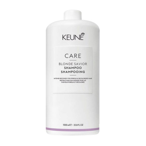 Care Line Blonde Savior Shampoo 1000ml - champú para cabellos decolorados