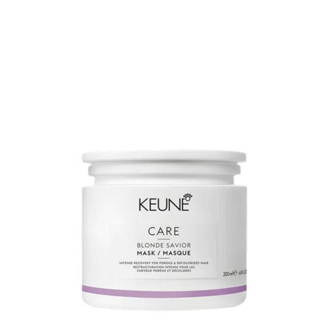 Keune Care Line Blonde Savior Mask 200ml - mascarilla para cabellos decolorados