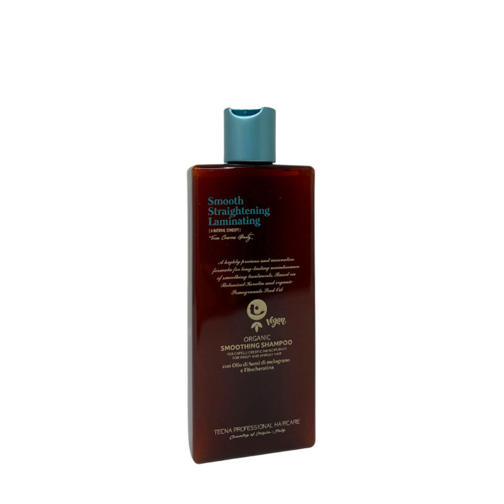 Tecna Smooth Straightening Laminating Organic Smoothing Shampoo 250ml - champú anti encrespamiento