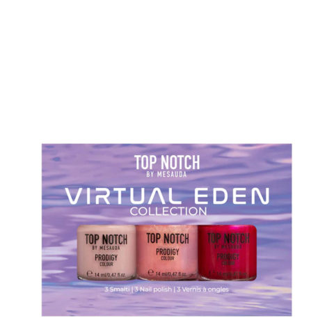 Mesauda Top Notch Prodigy Set 3x14ml - caja de esmalte de uñas clásicos