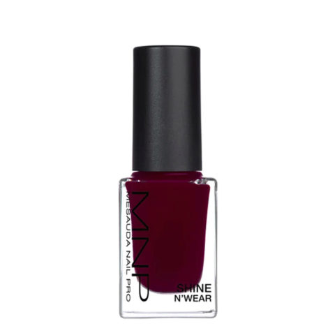 Mesauda MNP Shine N' Wear 202 Bordeaux  10ml  - esmalte clásico