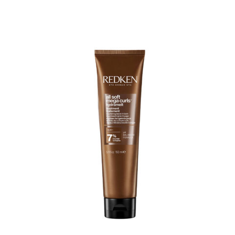 Redken All Soft Mega Curls Hydramelt 150ml - tratamiento sin aclarado para pelo rizado y seco