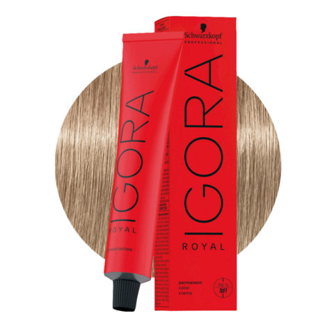 Schwarzkopf Igora Royal 9-19 Rubio Muy Claro Cendrè Violeta 60ml - coloración permanente