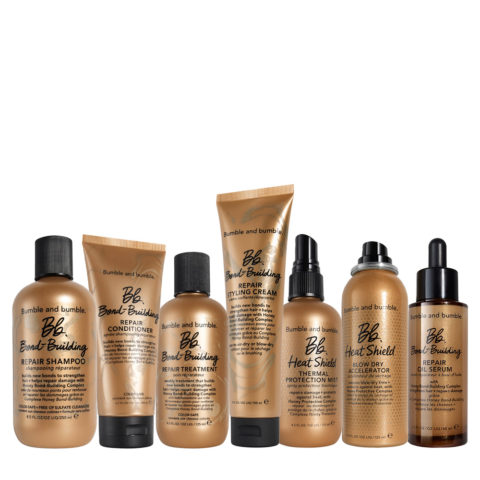 Bb Bond Building Shampoo250ml Conditioner200ml Mask125ml Cream150ml Spray125ml Blow Dray125ml Oil48ml