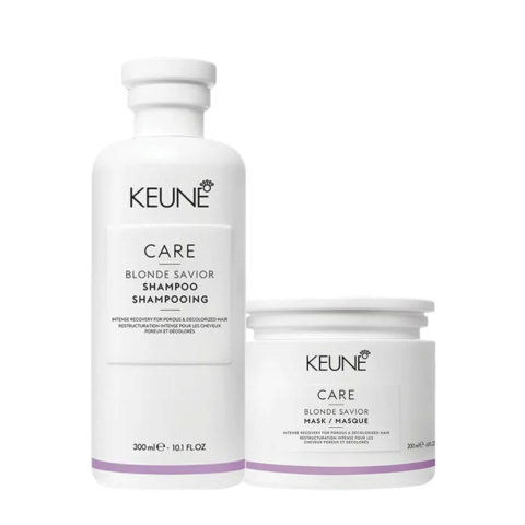 Keune Care Line Blonde Savior Shampoo 300ml Mask 200ml