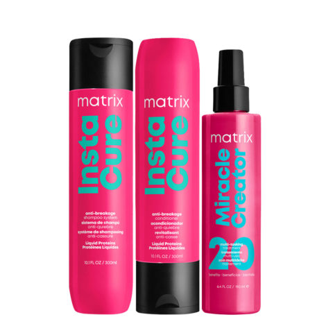 Haircare Instacure Shampoo 300ml Conditioner 300ml Miracle Creator 190ml