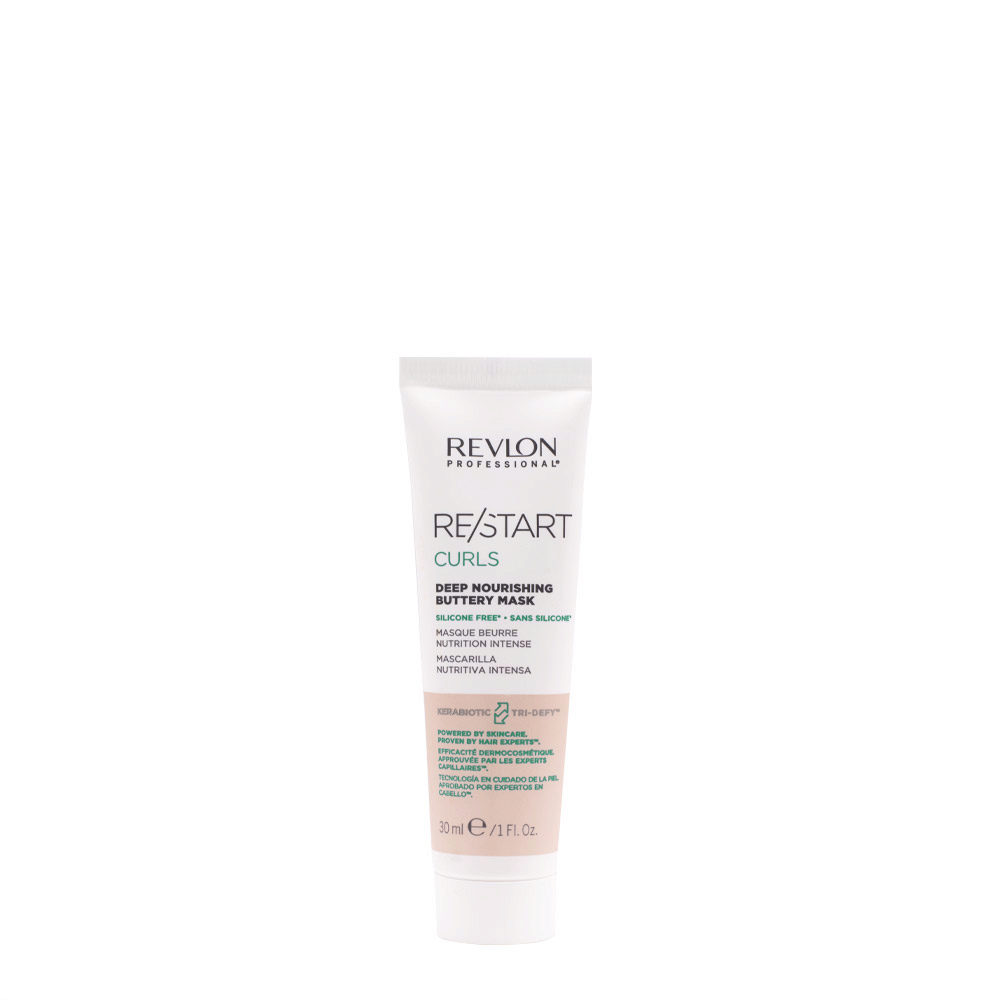 Revlon Restart Curls Deep Nourishing Buttery Mask 30ml  - mascarilla para cabello rizado