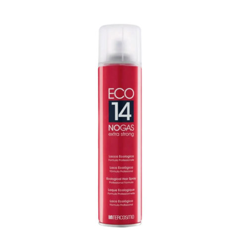 Intercosmo Styling Eco 14 No Gas Extra Strong 300ml - laca ecológica extra fuerte