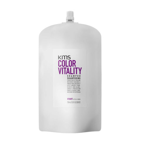 KMS Colour Vitality Shampoo Puch 750ml - champú para cabello coloreado