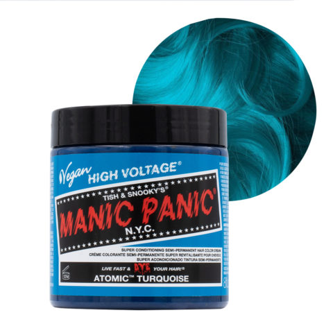 Manic Panic Classic High Voltage Atomic Turquoise 237ml - Crema colorante semipermanente