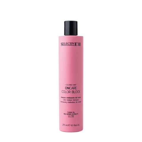 Selective Professional On Care Color Block Shampoo 275ml - champú estabilizador del color