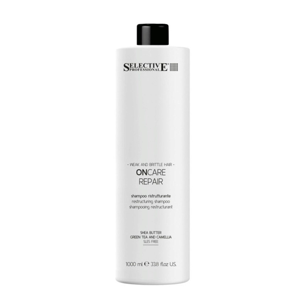 Selective Professional On Care Repair Shampoo 1000ml - champú reestructurante para cabellos dañados